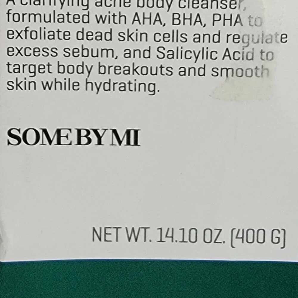 SOMEBYMI Miracle Acne Clear Body Cleanser AHA, BHA, PHA Exp 2028